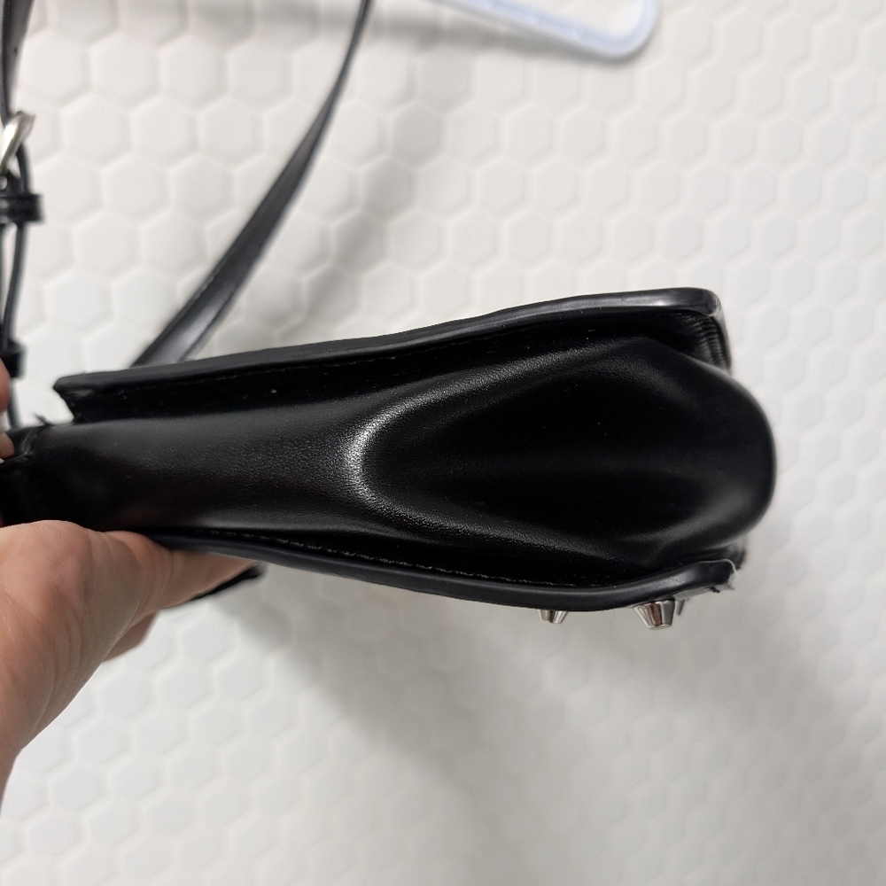 "Like New" Zara Studded Mini Crossbody Bag - Picture 9 of 13
